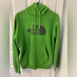 The North Face logo sweatshirt mens small